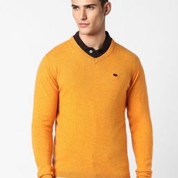 Peter England Casuals V-Neck Pullover-picture-33