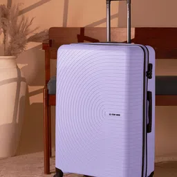 Stony Brook by Nasher Miles Crescent Textured Hard-Sided Large Trolley Suitcase-50 L-28