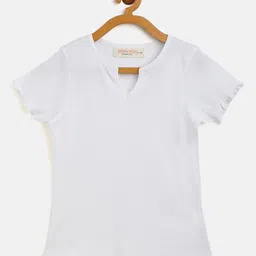 Noh Voh - SASSAFRAS Kids White Solid Top-picture-29