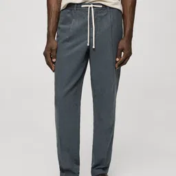 MANGO MAN Regular Fit Trousers-image-19