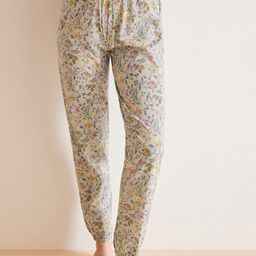 women'secret Women Pure Cotton Floral Printed Lounge Pants-image-61