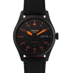SEIKO Men Dial & Leather Straps Analogue Motion Powered Watch SRPH33K1-01-18