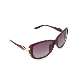 HRINKAR Women Rectangle Sunglasses With Polarised & UV Protected Lens-image-2