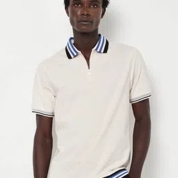 RARE RABBIT Men Zyte Polo Collar Short Sleeves T-Shirt-image-70
