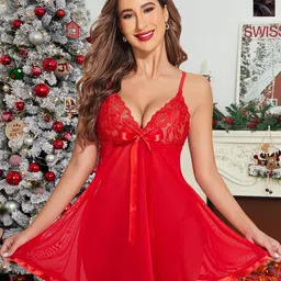 In-Curve Women Net Baby Doll  Pack of 2-image-52