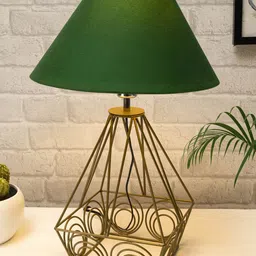 Homesake Gold-Toned Solid Metal Table Lamps-49