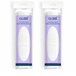 GUBB Set of 2 Facial Cotton Tissue Pads for Face Makeup Remover Round Wipes-20