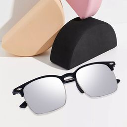 Peter Jones Eyewear Unisex Square Sunglasses with UV Protected Lens SG3911S-11