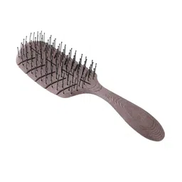 Kuber Industries Vented Leaf Hair Brush Soft Bristles Detangler Hair Brush-24