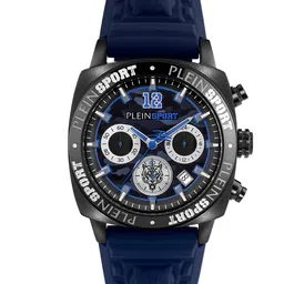 PLEIN SPORT Men Textured Straps Analogue Multi Function Watch PSGBA0323-image-52