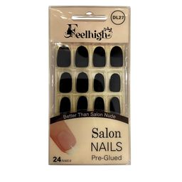FEELHIGH 24Pcs Pre Glued Press On Artificial Nails - DL27-28