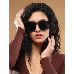 Haute Sauce Women Square Black Lens Full Rim Sunglasses-picture-15