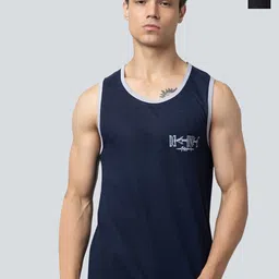 Looks United Pack Of 2 Printed Cotton Innerwear Vests-picture-1