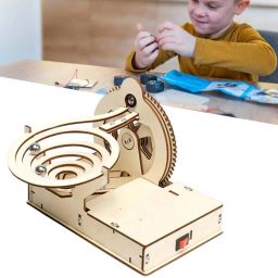 DIY Wooden Slide Ball STEM Kit Slide Ball DIY Puzzle Pack Fun STEM Toy Science Education Set With Robotic Project For Kids - RS6339DIY Wooden Slide Ball STEM Kit Slide Ball DIY Puzzle Pack Fun STEM Toy Science Education Set With Robotic Project For Kids - RS6339 image 5