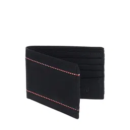 MARKQUES Men Black Leather Two Fold Wallet-36