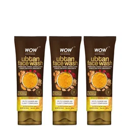 WOW SKIN SCIENCE Set Of 3 Ubtan Glowing Face Wash With Turmeric & Saffron - 100ml Each-10