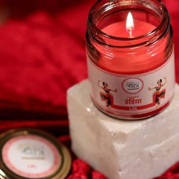 Tara Enlightening World Lal Scented Candle with Lid-30