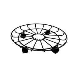 Garden Deco Black Pot Stand with Wheels Accessories-49