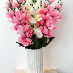 Art Street Pink 2 Pieces Gladiolus Artificial Flower-2