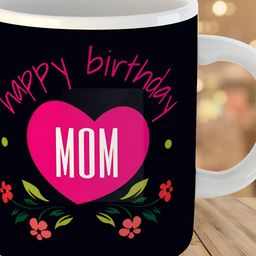 Keviv White & Black Text or Slogans Printed Ceramic Glossy Mugs 325 ml-image-64