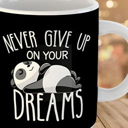 Keviv Black & White Text or Slogans Printed Ceramic Glossy Mug 325 ml-image-23