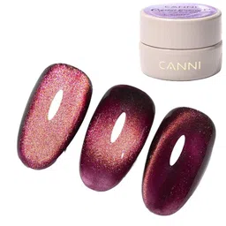 CANNI Crystal Galaxy Cat Eye Long Wearing Gel Nail Polish 5 ml - Shade CE08-45