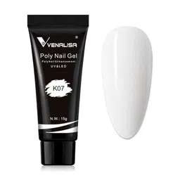 VENALISA UV & LED Acrylic Poly Nail Extension Gel 15 g - Shade K07-image-67
