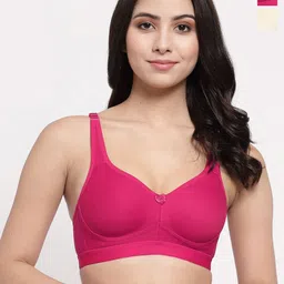 College Girl Women Pack of 2 Full Coverage Lightly Padded Minimizer Bra-5