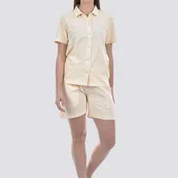 ONEWAY Self Design Shirt & Shorts Co-Ords-49