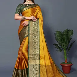 KALINI Woven Design Zari Mysore Silk Saree-picture-23