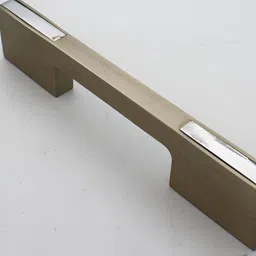 Rab Silver Toned Wooden Matte Finish Drawer Handle-16