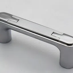 Rab Silver Toned Glossy Finish Door Handle-44