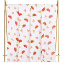 The Mom Store White & Red Cartoon Characters Mild Winter 350 GSM Single Bed Dohar-image-31