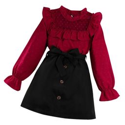 StyleCast Girls Self Design High Neck Clothing Set-image-49