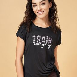 Ajile by Pantaloons Typography Printed T-shirt-picture-26