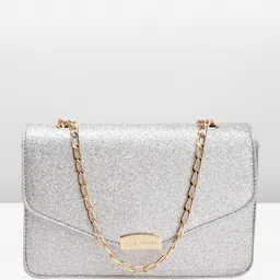 Lino Perros Structured Shimmery Sling Bag-42