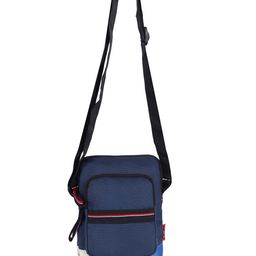 Gear Navy Blue & Red Messenger Bag-31