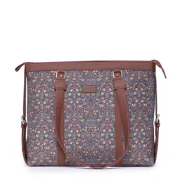 ZOUK Floral Printed Structured Shoulder Bag image 1