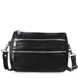 CIMONI Leather Structured Shoulder Bag-19