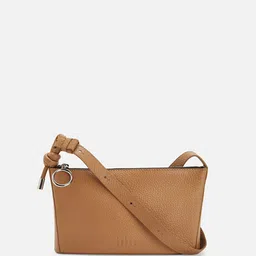 behno New York Leather Structured Sling Bag-25
