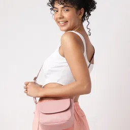 Fastrack PU Structured Sling Bag-26