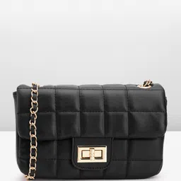 Lino Perros Quilted Structured Sling Bag-88