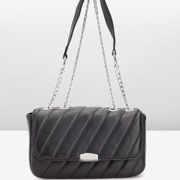 Lino Perros Quilted Structured Sling Bag-90