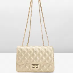 Lino Perros Quilted Structured Sling Bag-18