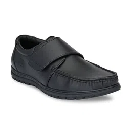 Eego Italy Men Black Solid Formal Slip-Ons-picture-10