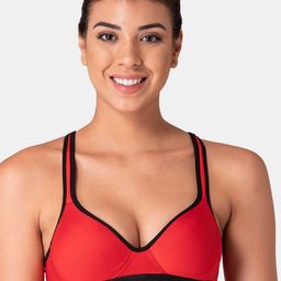 KOMLI Medium Padded Full Coverage Lightly Padded T-shirt Bra All Day Comfort-picture-42