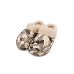 JENNA Unisex Printed Lightweight Fur Room Slippers-22
