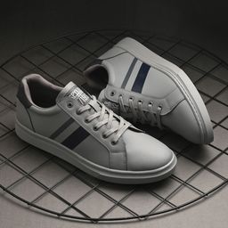 SPYKAR Men PU Lace Up Sneakers-96
