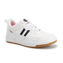 CLYMB Men Striped Memory Foam Lightweight Sneakers-picture-2