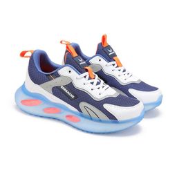 BERSACHE Men Colourblocked Round Toe Sneakers-image-11